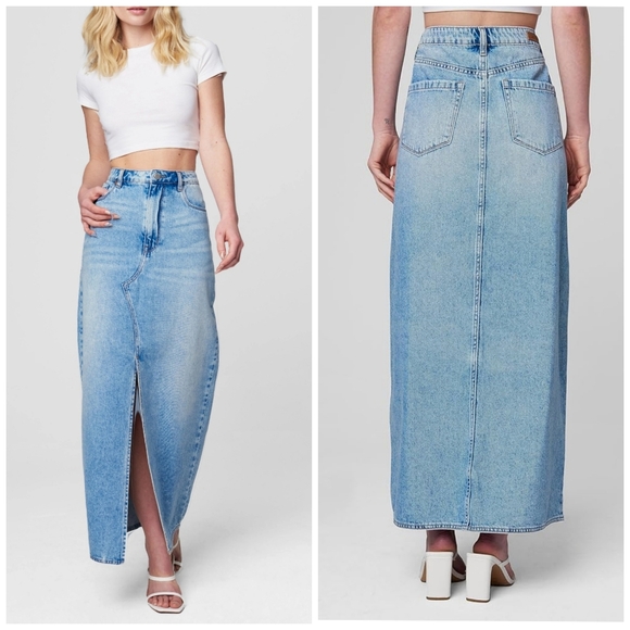 Blank NYC Dresses & Skirts - 💎NWT Blank NYC Front Slit Maxi Skirt